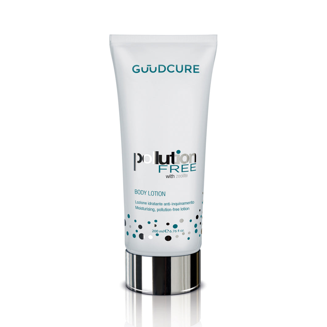 Spaggia Guudcure Body lotion with zeolite that protects skin from pollution